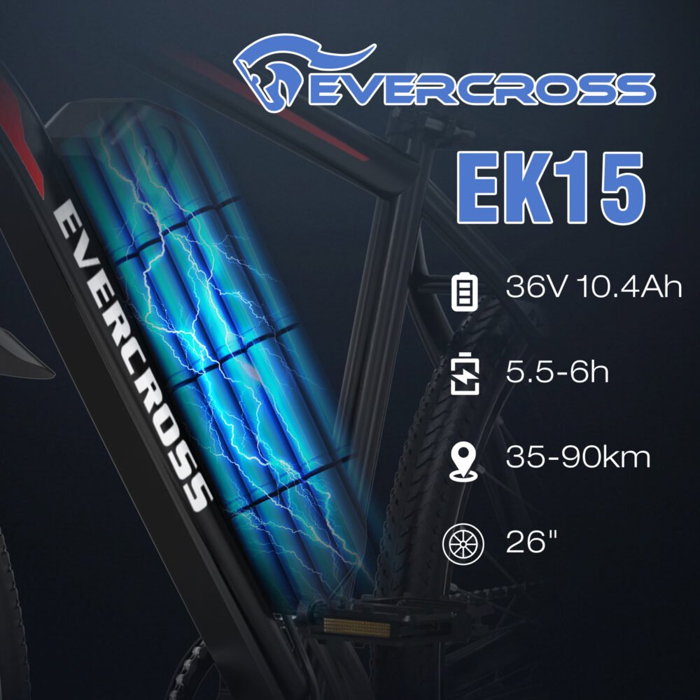 EVERCROSS EK15 Bicicleta Eléctrica Montaña