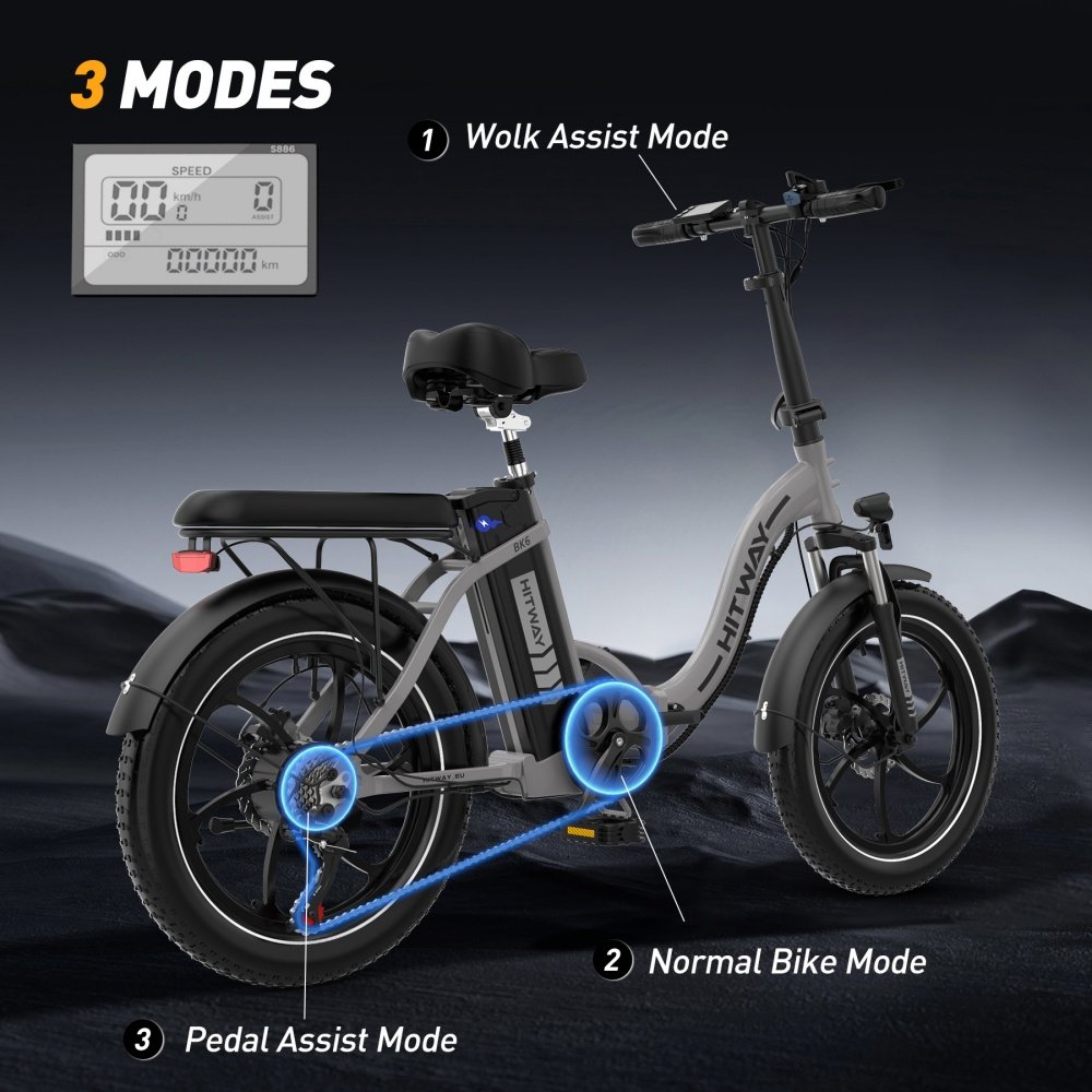 HITWAY BK6S 20 Bicicleta Electrica Plegable