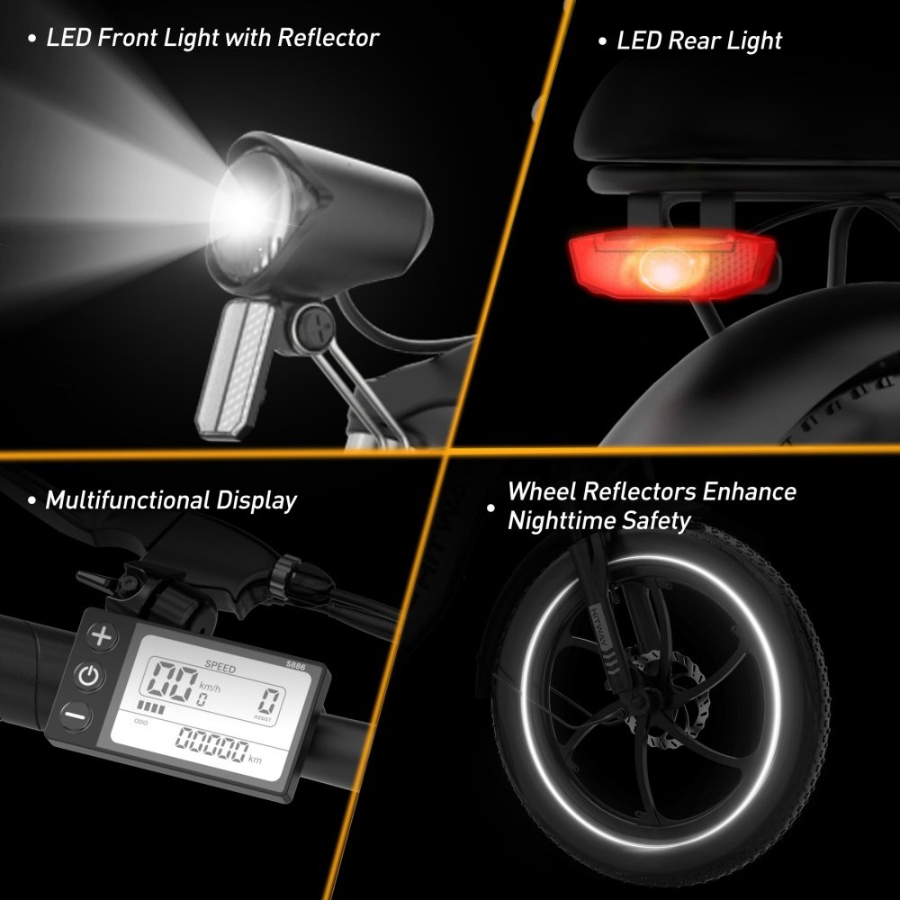 HITWAY BK6S 20 Bicicleta Electrica Plegable