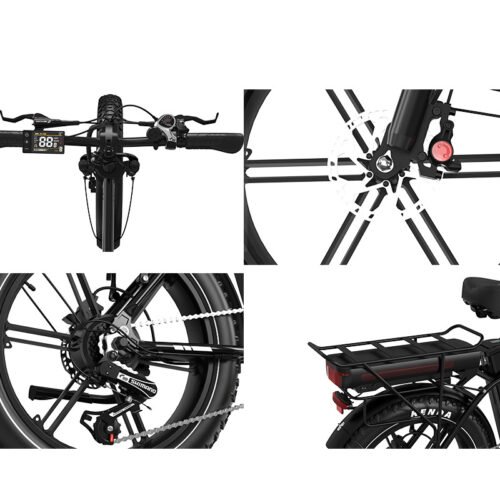 Koolux X11 Bicicleta Eléctrica Plegable