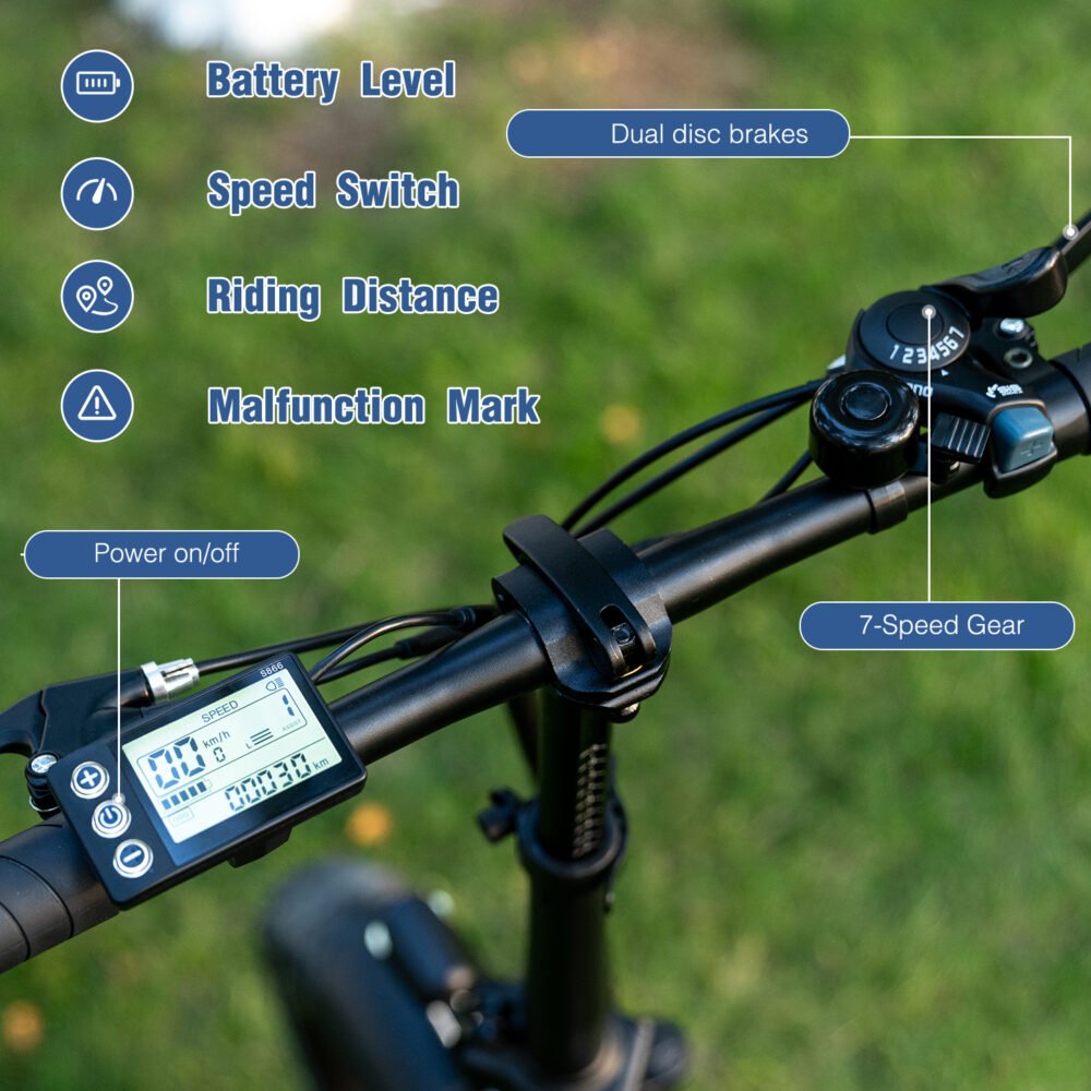 EVERCROSS EK6 Bicicleta Eléctrica Plegable