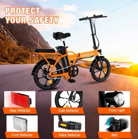KOOLUX BK5S Bicicleta Eléctrica Plegable
