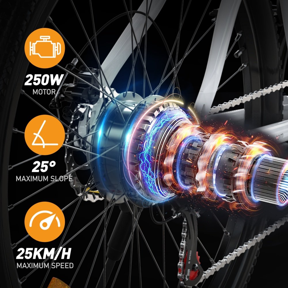 HITWAY BK15 Bicicleta de Montaña Eléctrica