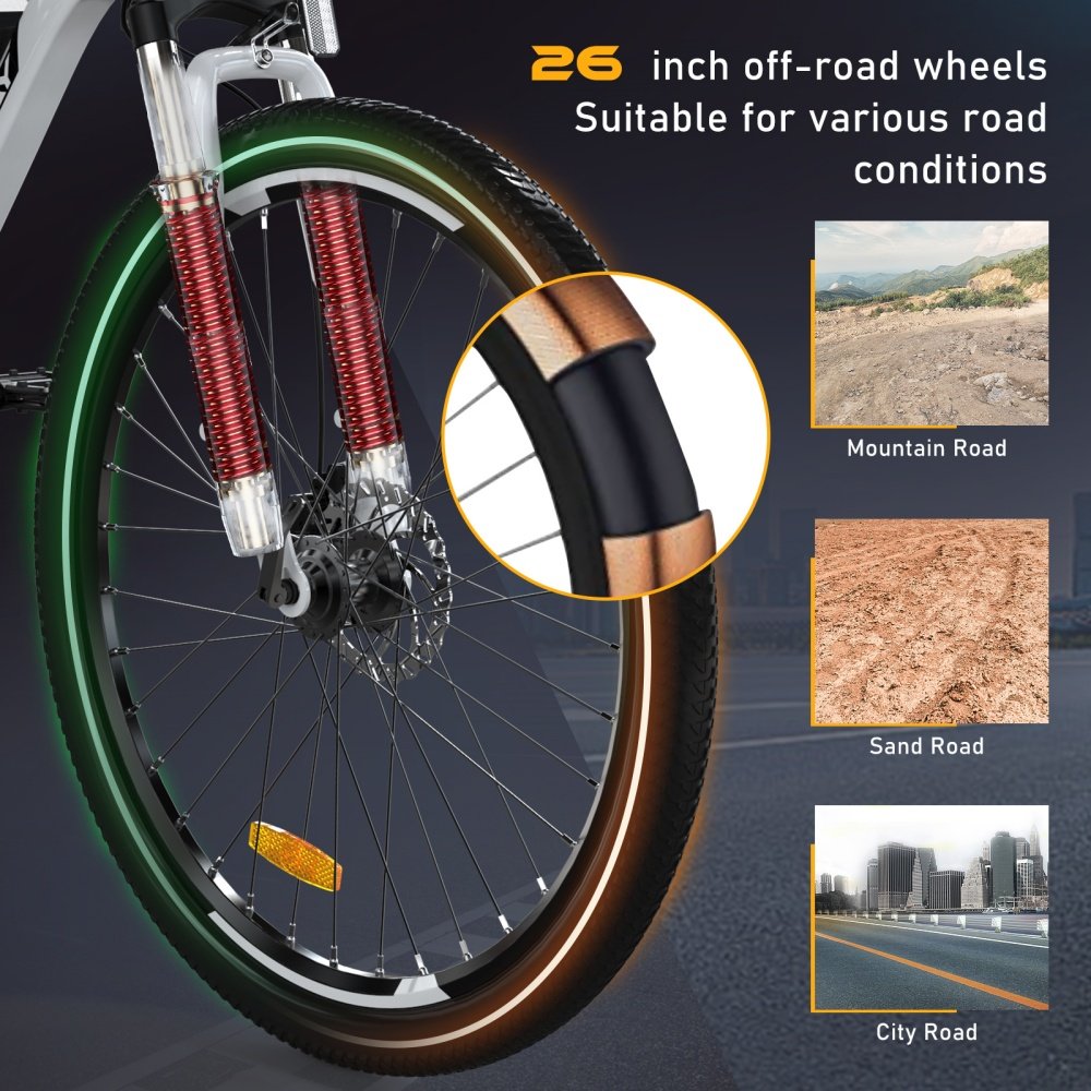 HITWAY BK15 Bicicleta de Montaña Eléctrica