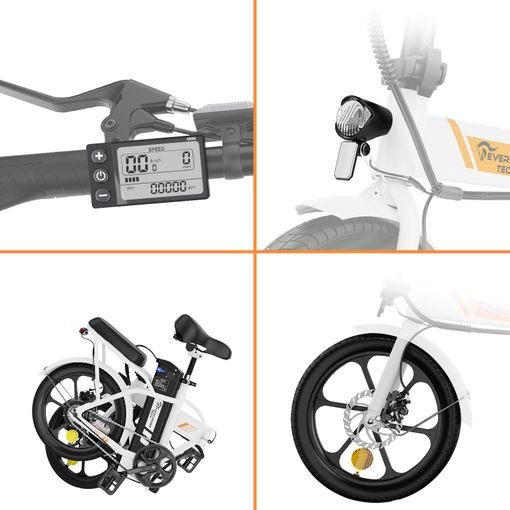 EVERCROSS EK5 Bicicleta Eléctrica Plegable