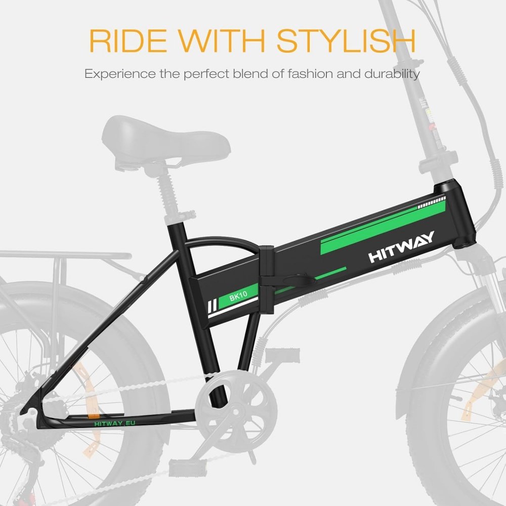 HITWAY BK10S Bicicleta Eléctrica Plegable