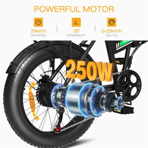 HITWAY BK10S Bicicleta Eléctrica Plegable