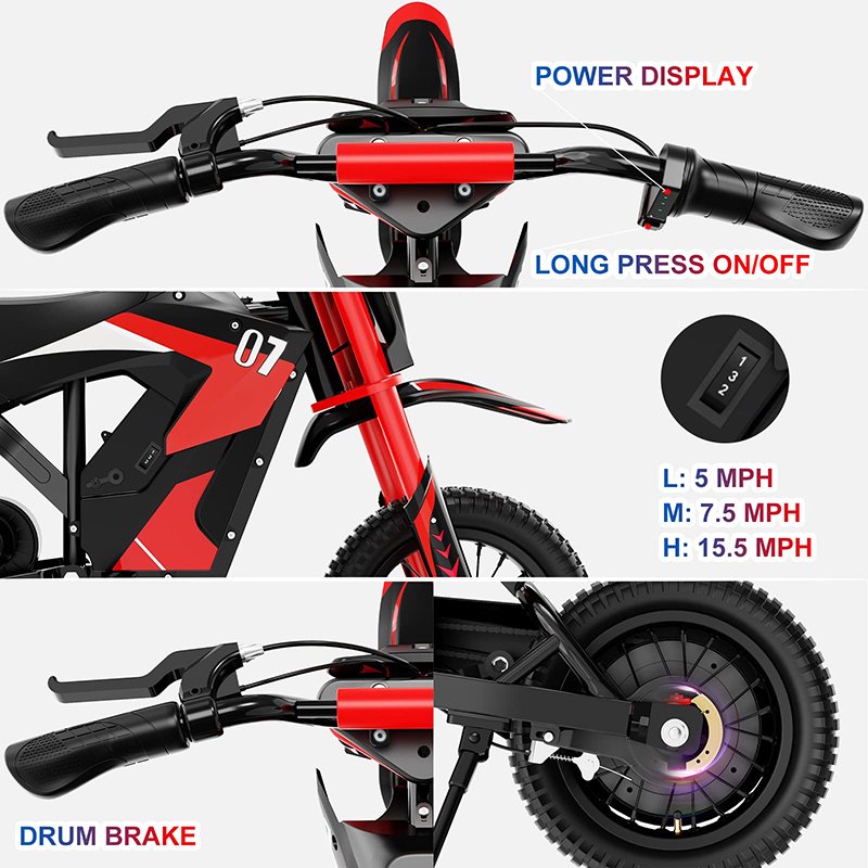 EVERCROSS EV12M Moto Eléctrica Infantil