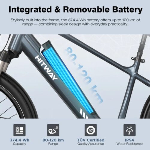 HITWAY BK33 E-BIKE - BATERIA