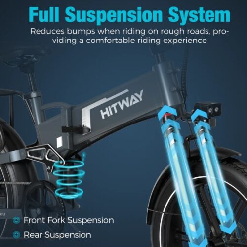 HITWAY BK10S Pro bici eléctrica plegable