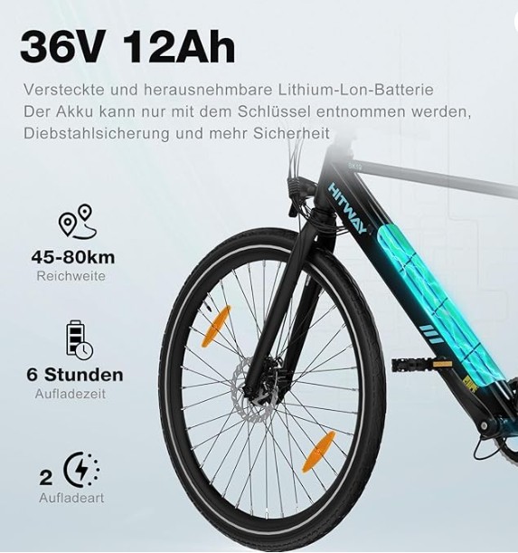 hitway bk19 bateria HITWAY BK19 Pro bici eléctrica