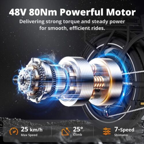 hitway bk6s plus motor HITWAY BK6S plus bici eléctrica plegable